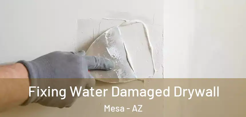  Fixing Water Damaged Drywall Mesa - AZ